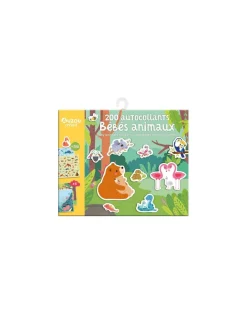 200 autocollants bébés animaux - Auzou