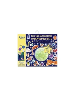 200 autocollants phosphorescents - Auzou