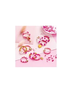 10 bagues en perles Lovely à créer - Les Ateliers Bijoux - Janod