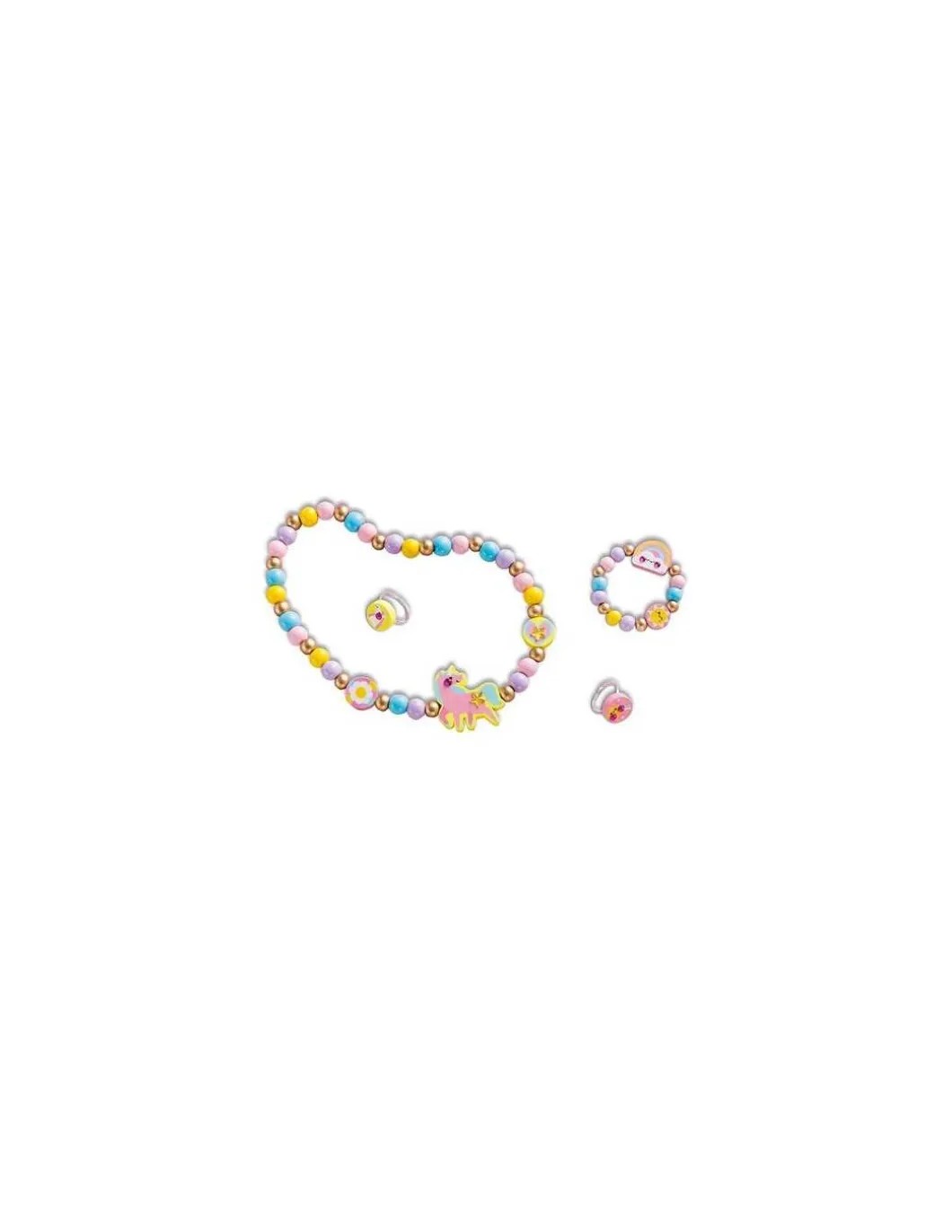4 bijoux en bois à créer Pays arc-en-ciel - Janod