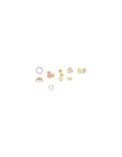 4 bijoux en bois à créer Pays arc-en-ciel - Janod