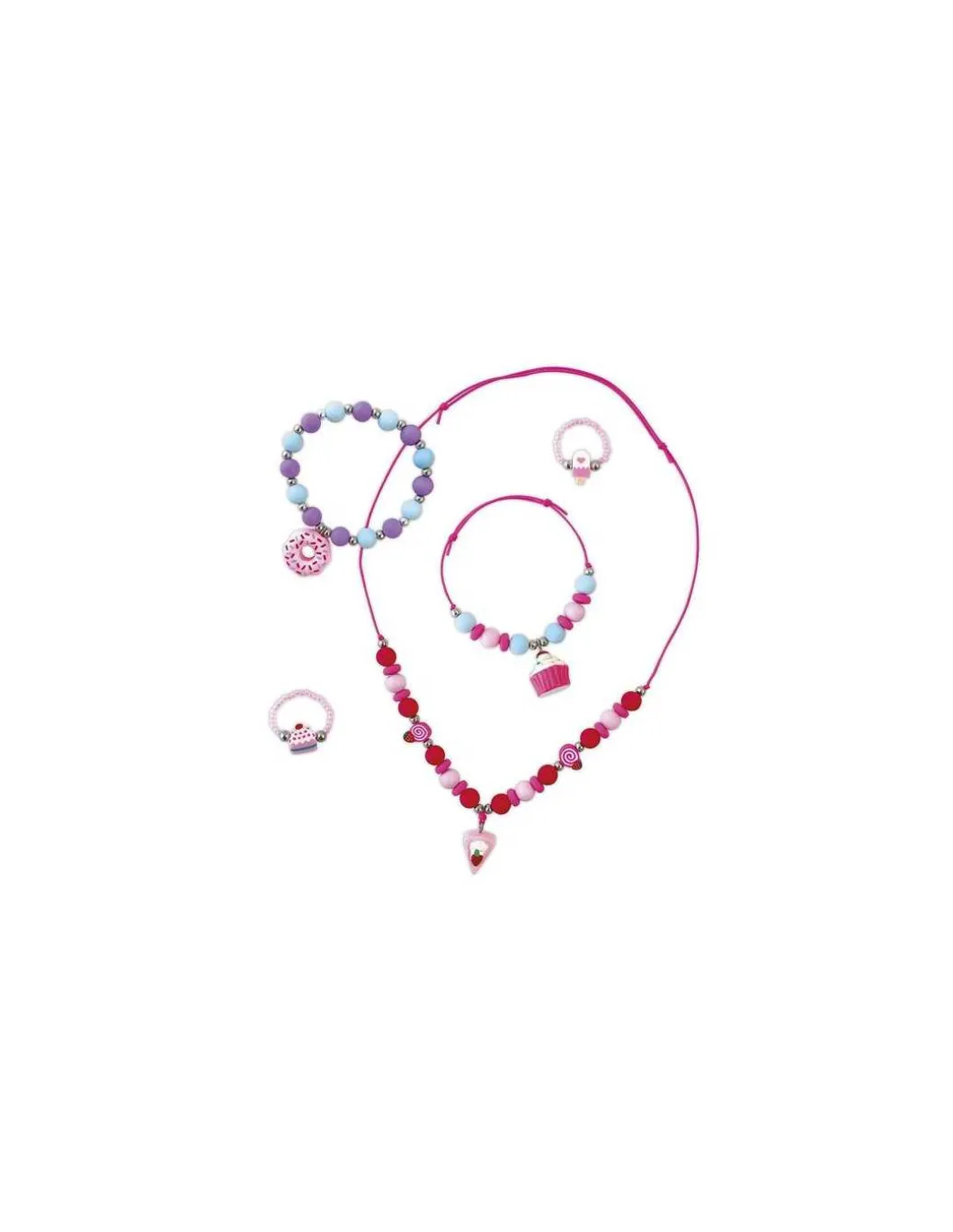 5 bijoux gourmandises à créer - Les Ateliers Bijoux - Janod
