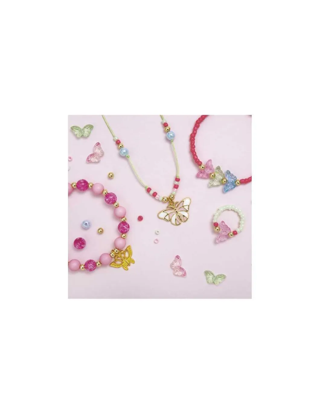 6 bijoux papillons à créer Magic Fairies - Janod