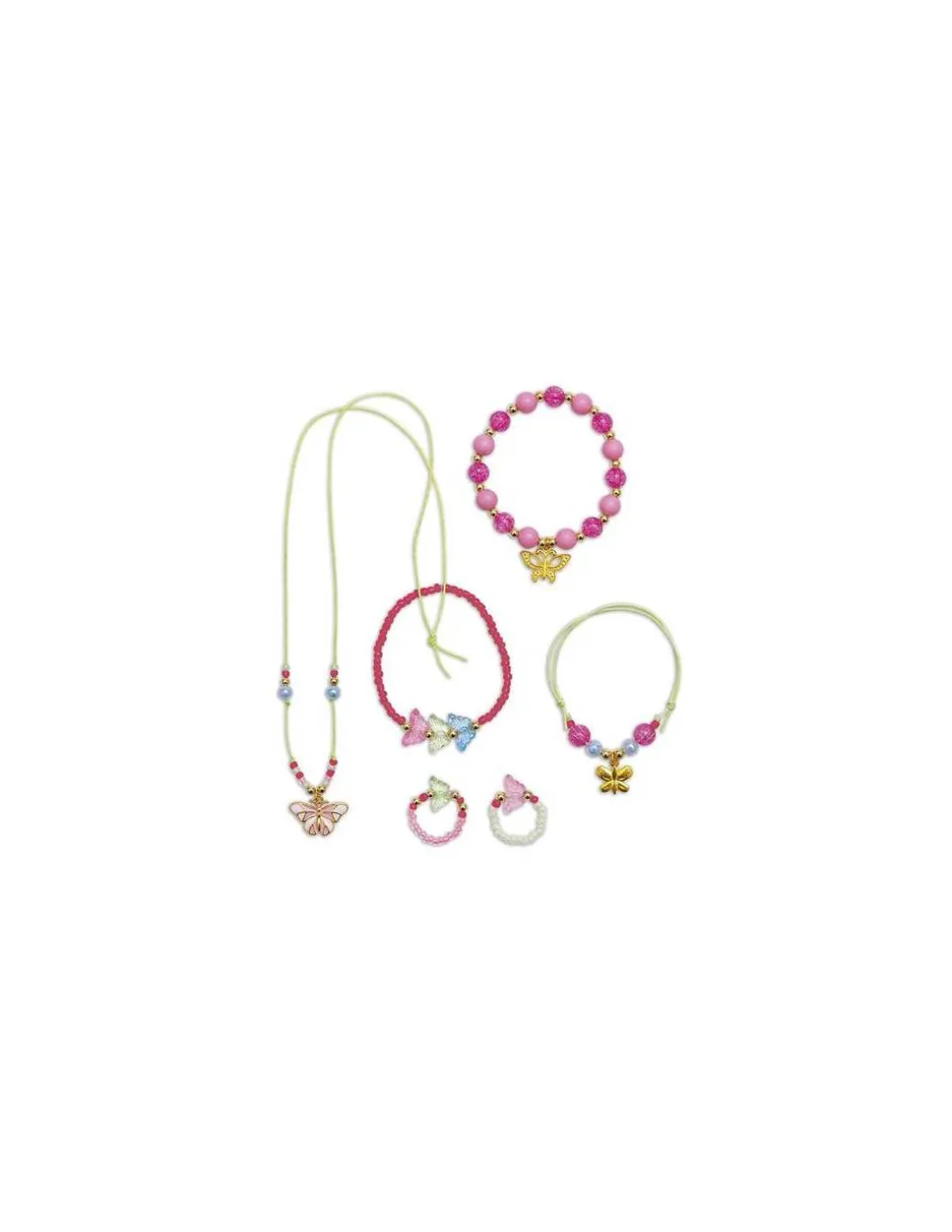 6 bijoux papillons à créer Magic Fairies - Janod