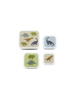 4 boites à goûter Dinosaures - A Little Lovely Company