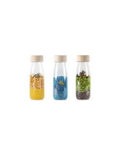 3 bouteilles sensorielles nature - Petit Boum
