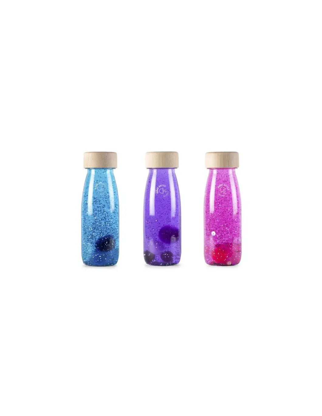 3 bouteilles sensorielles magiques - Petit Boum