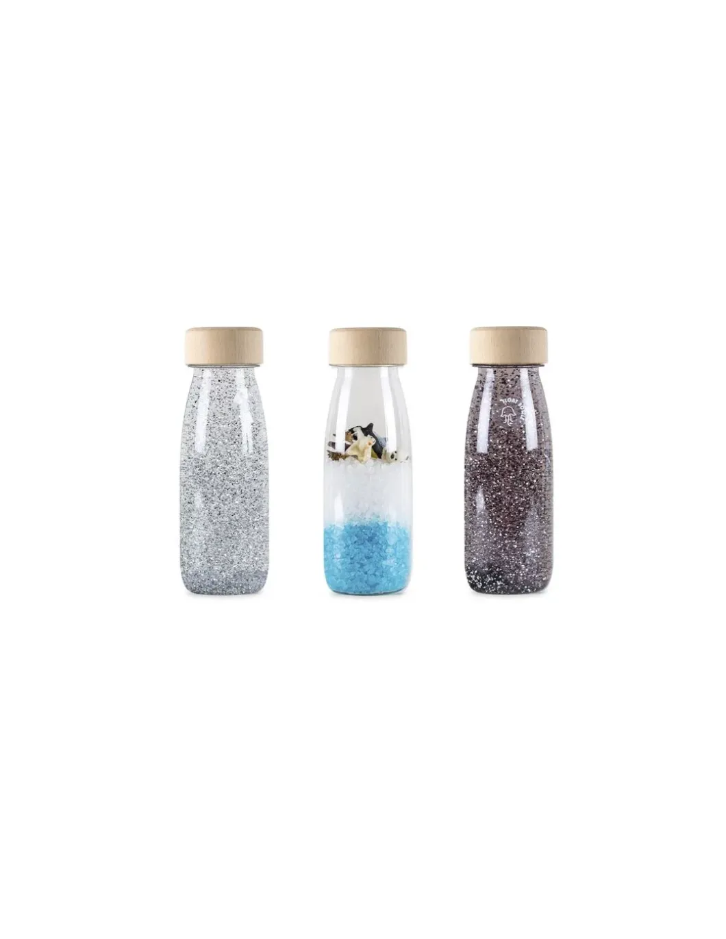 3 bouteilles sensorielles glace - Petit Boum