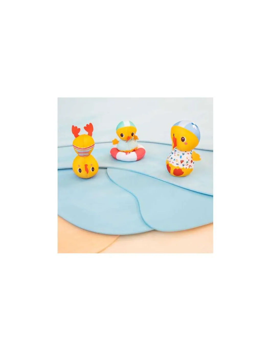 3 canards au bord de l’eau jouets de bain - Lilliputiens