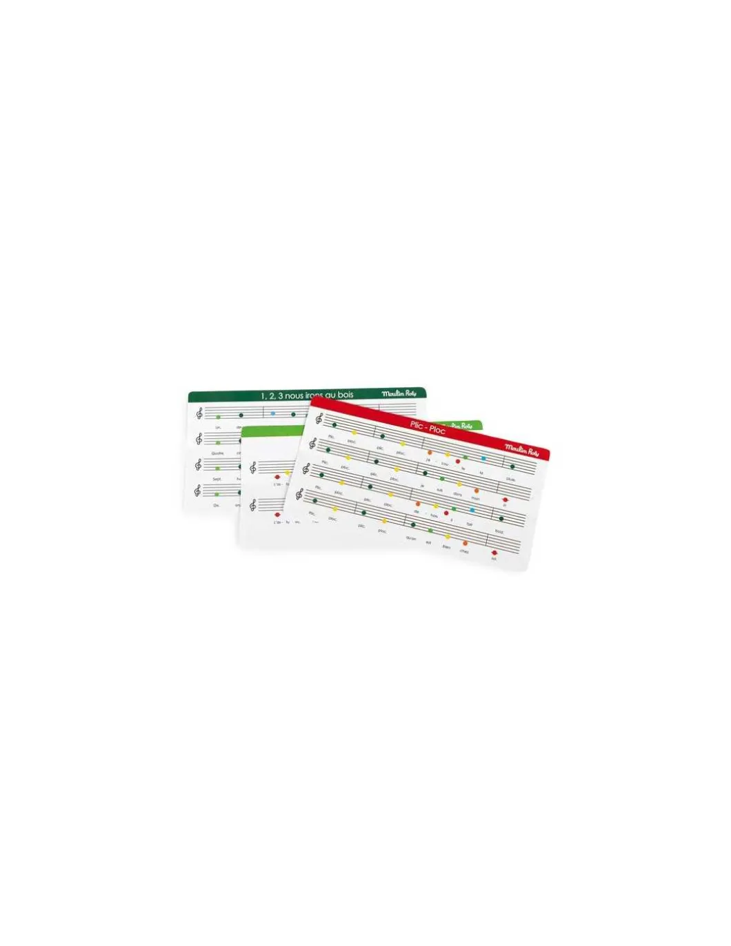 8 clochettes musicales Les Popipop - Moulin Roty