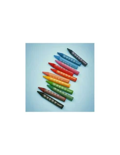 12 Crayons de cire - Janod