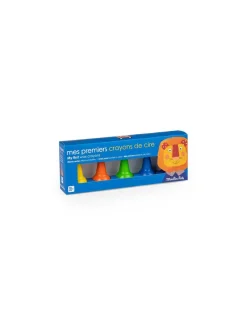5 crayons de cire Les Popipop - Moulin Roty