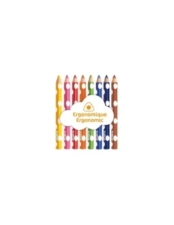 8 crayons de couleur pour les petits - Djeco