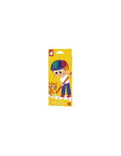 12 crayons effaçables - Janod