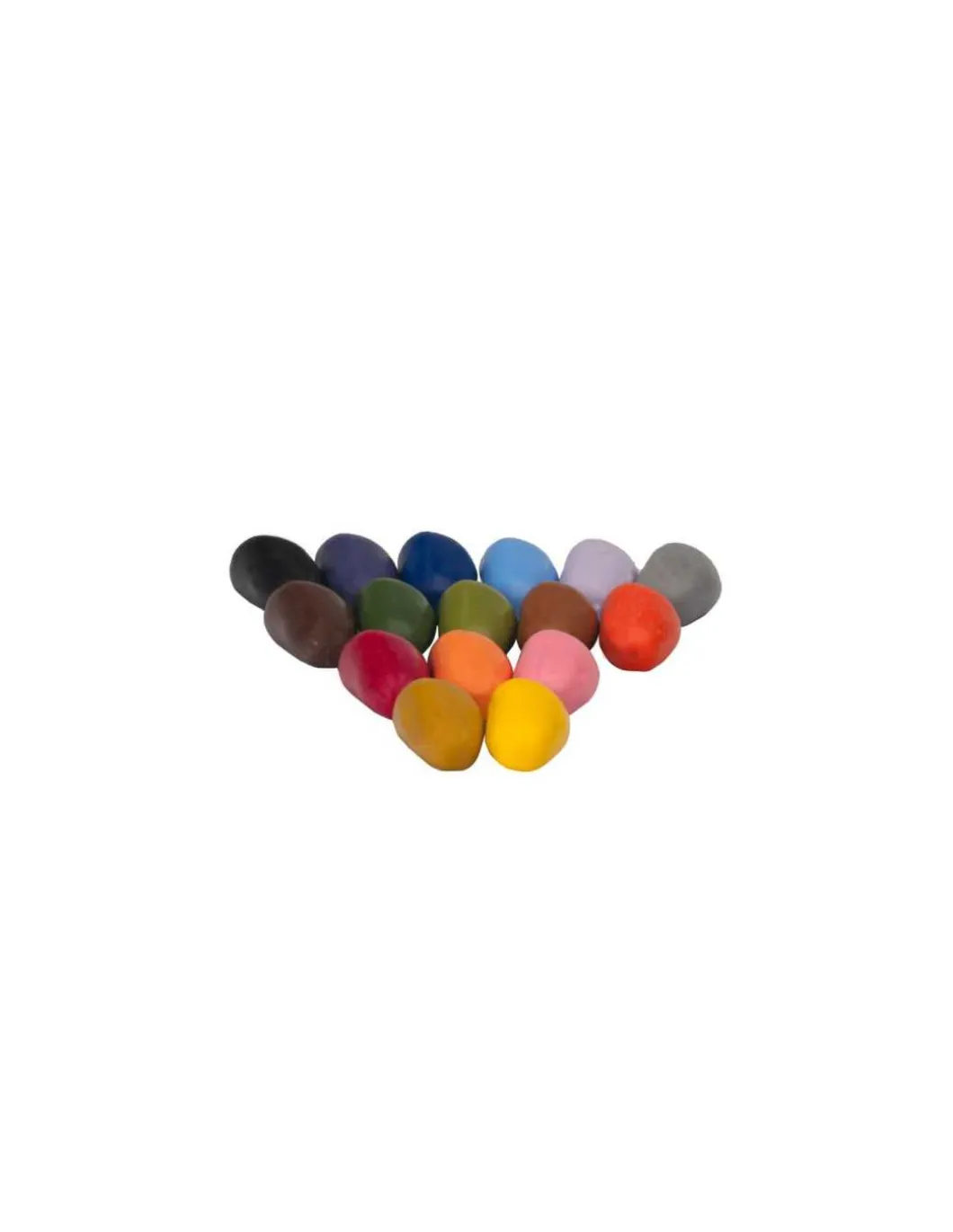 16 crayons en cire naturelle - Crayons Rocks