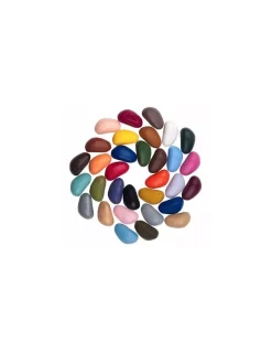32 crayons en cire naturelle - Crayons Rocks