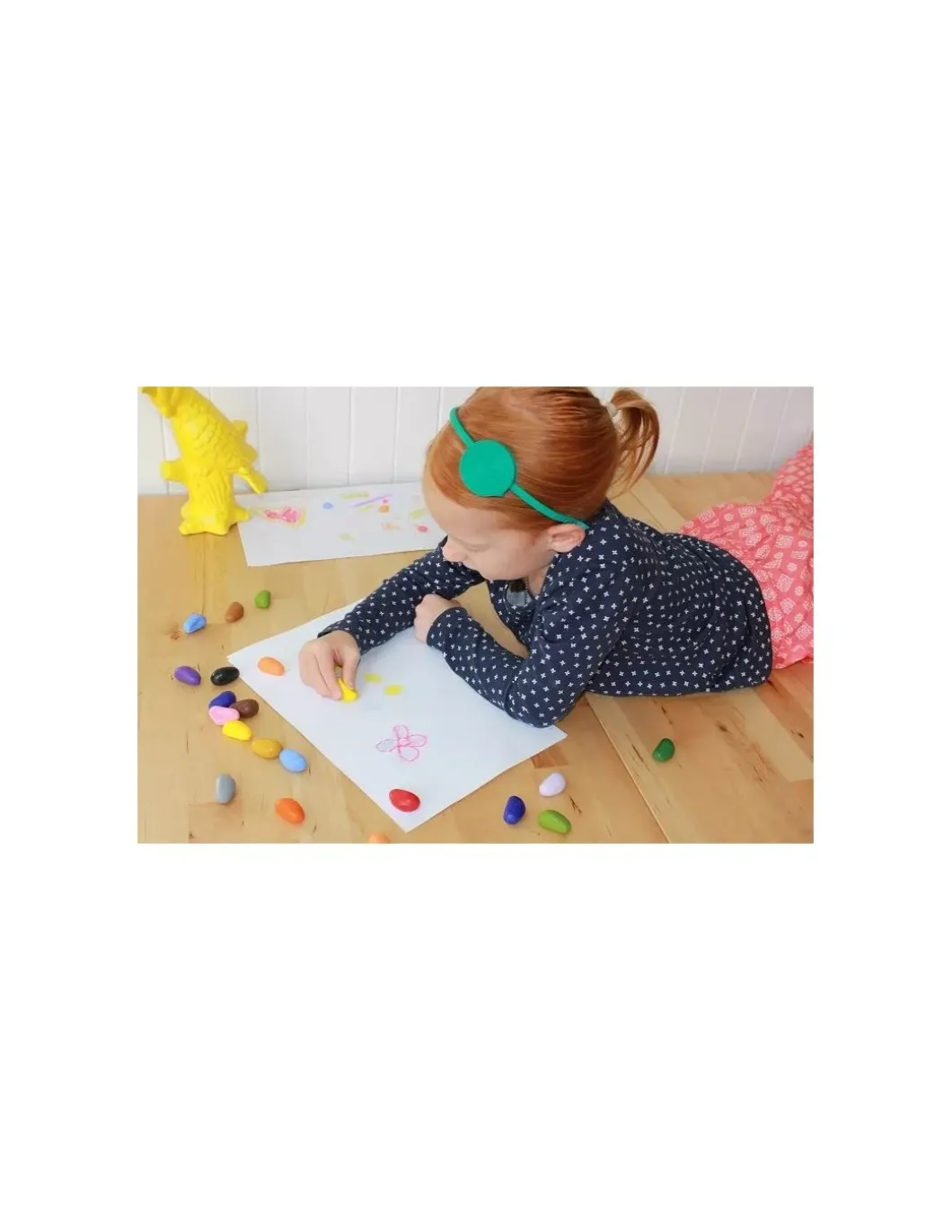 32 crayons en cire naturelle - Crayons Rocks