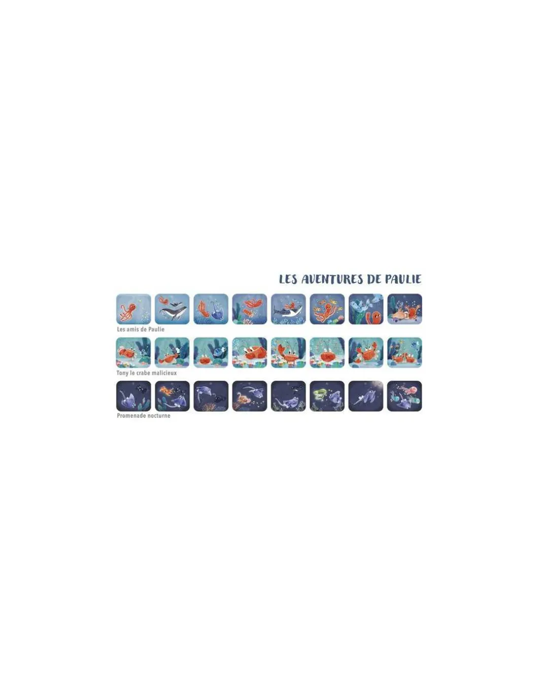 3 disques à histoires Les aventures de Paulie - Moulin Roty