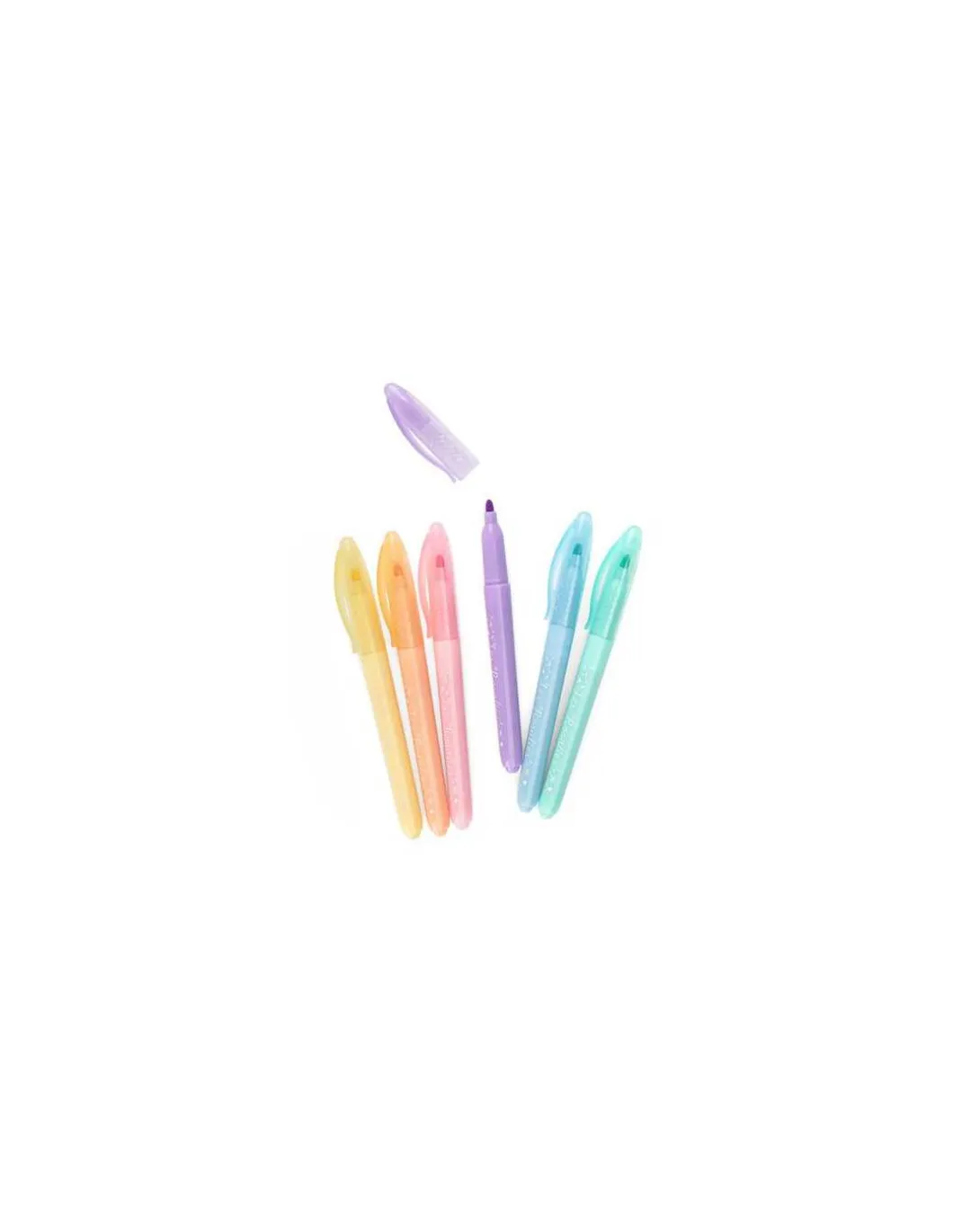 6 feutres pastels Les Rosalies - Moulin Roty