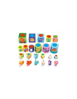 3 jeux pour les petits Ludanimo - Djeco