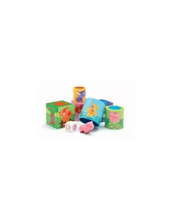 3 jeux pour les petits Ludanimo - Djeco