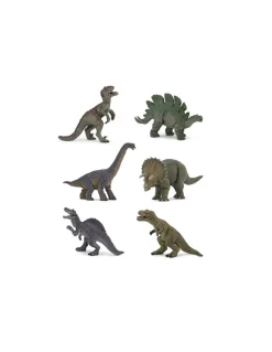 6 mini figurines dinosaures - Papo