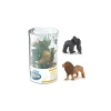 6 mini figurines vie sauvage avec éléphant - Papo
