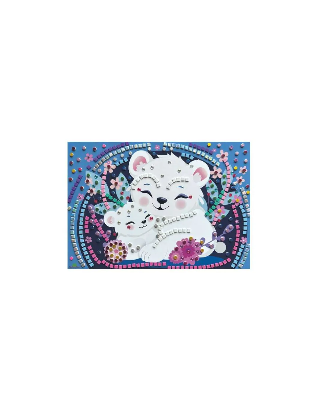 5 mosaïques animaux mignons - Sycomore