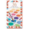 36 pastilles de gouaches - Djeco