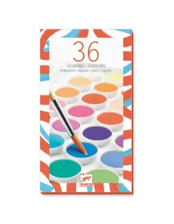 36 pastilles de gouaches - Djeco