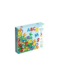 83 petites lettres magnétiques - Djeco