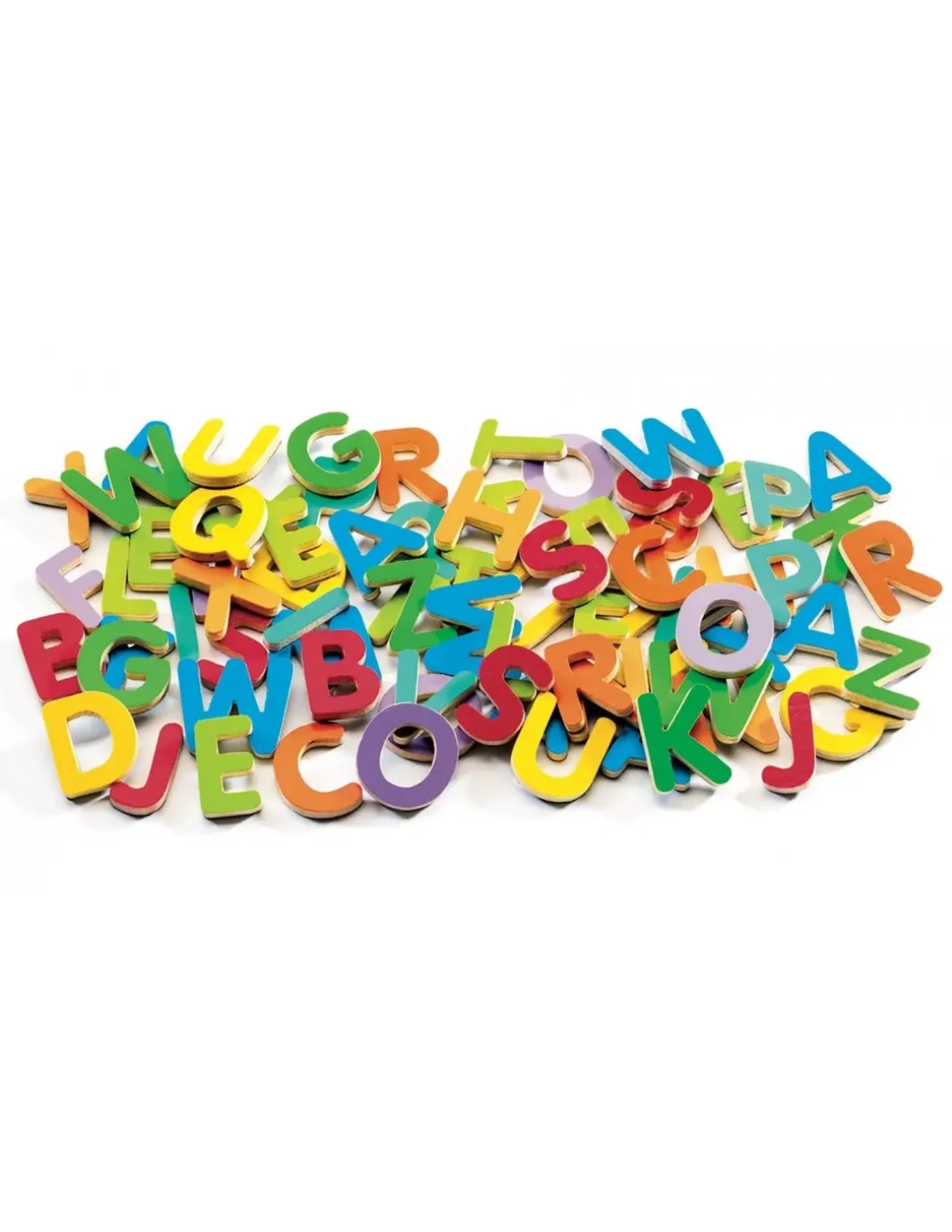 83 petites lettres magnétiques - Djeco