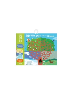 20 P'tits jeux au fil des saisons - Auzou