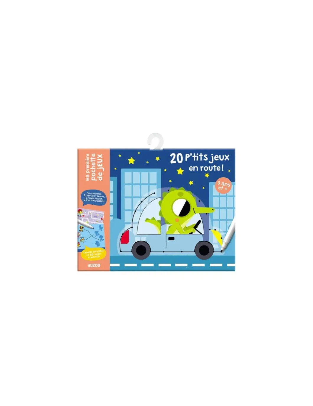 20 P'tits jeux En route - Auzou