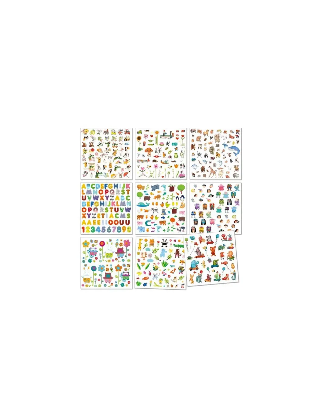 1000 stickers pour les petits - Djeco