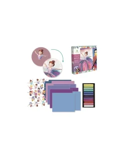 10 tableaux pastels secs danseuses - Sycomore