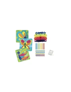 3 tableaux pompons papillons - Sycomore