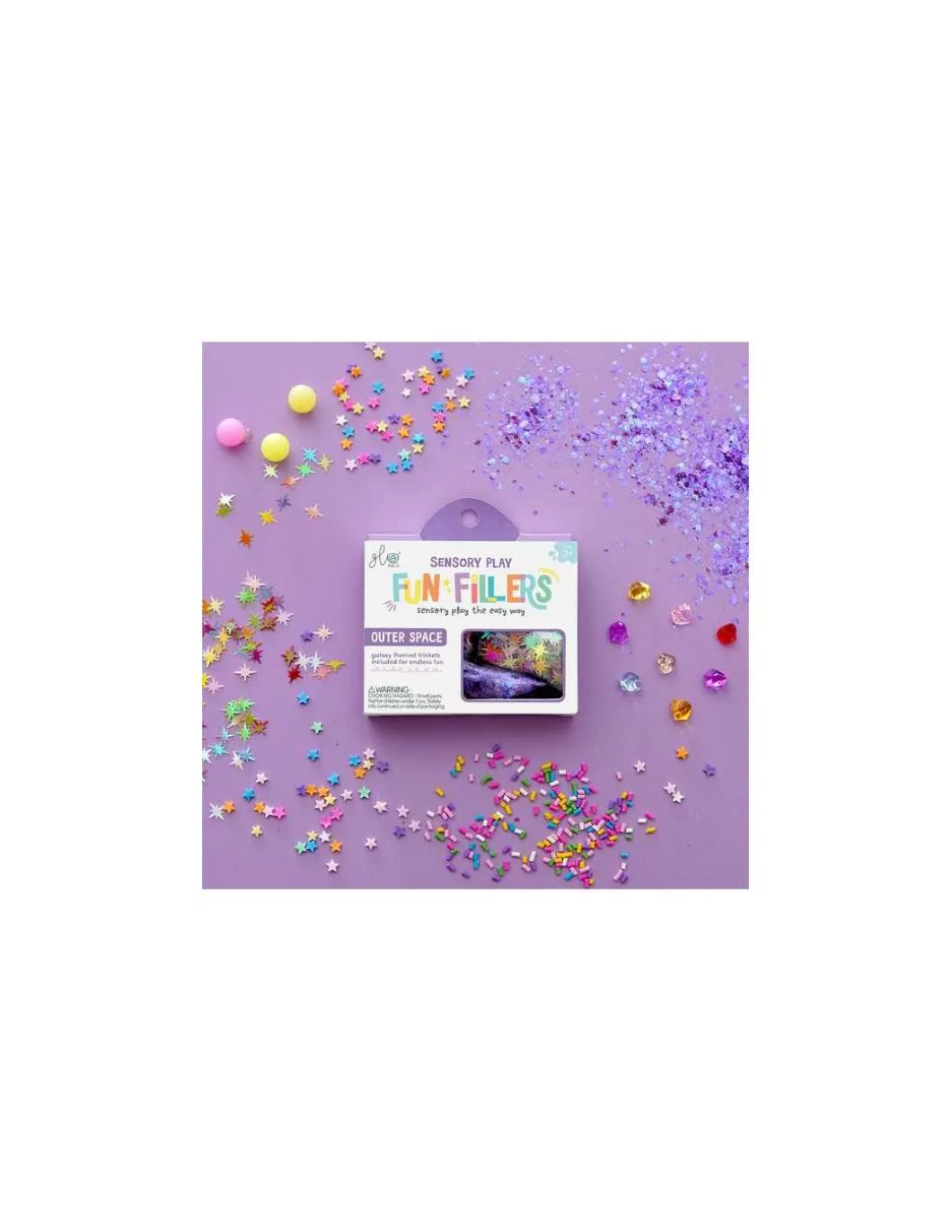 Accessoires sensoriels Espace Fun Fillers - Glo Pals