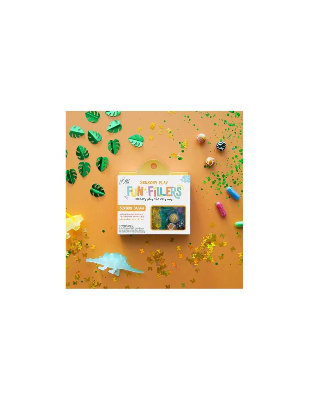 Accessoires sensoriels Safari Fun Fillers - Glo Pals