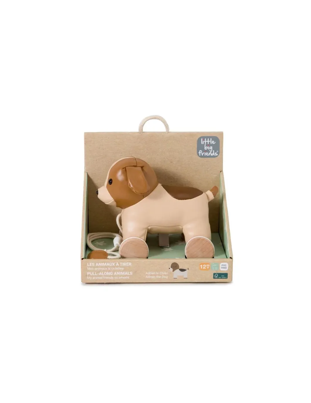 Adrien le chien à tirer - Little Big Friends