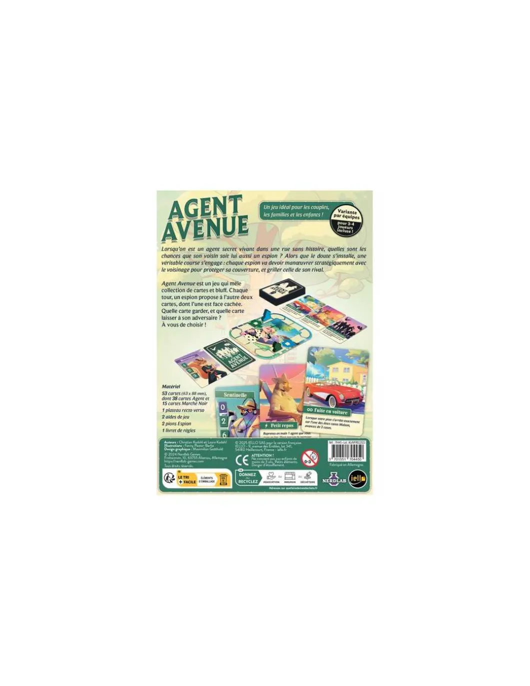 Agent Avenue - Iello