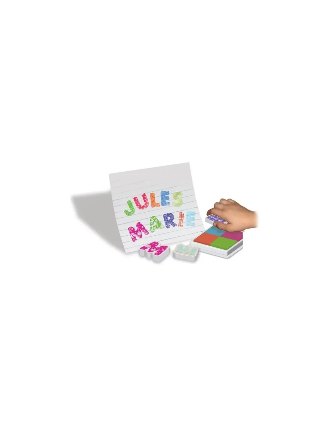 Alphabet box à tamponner - CréaLign'