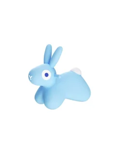 Animal sauteur lapin Hoppi bleu - Quut