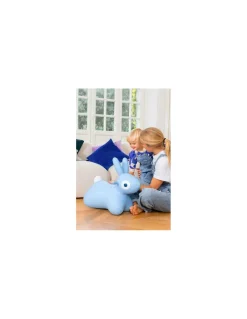 Animal sauteur lapin Hoppi bleu - Quut