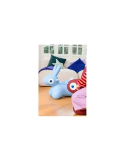 Animal sauteur lapin Hoppi bleu - Quut