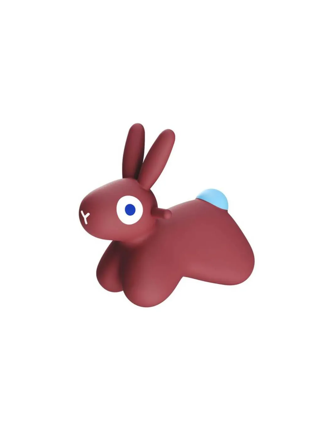 Animal sauteur lapin Hoppi bordeaux - Quut