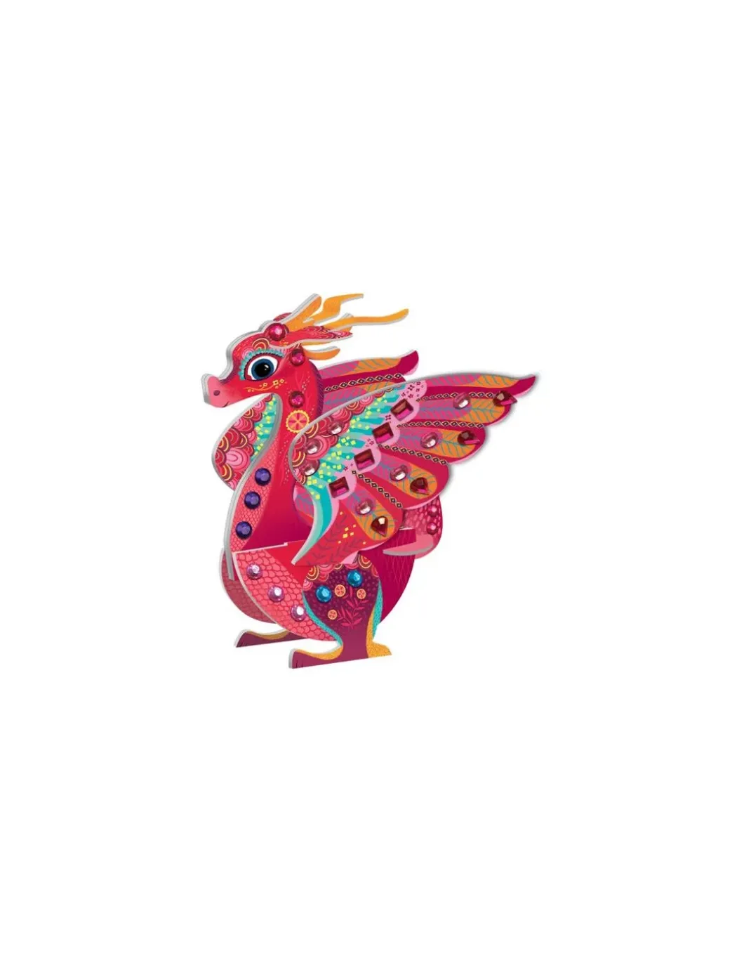 Animaux déco 3D Diams' fantastique - CréaLign'
