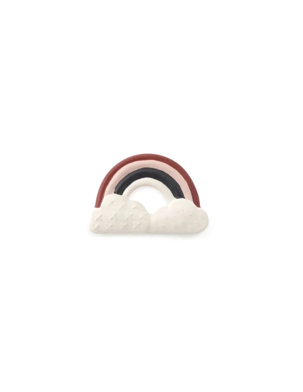 Anneau caoutchouc naturel arc en ciel Après la pluie - Moulin Roty