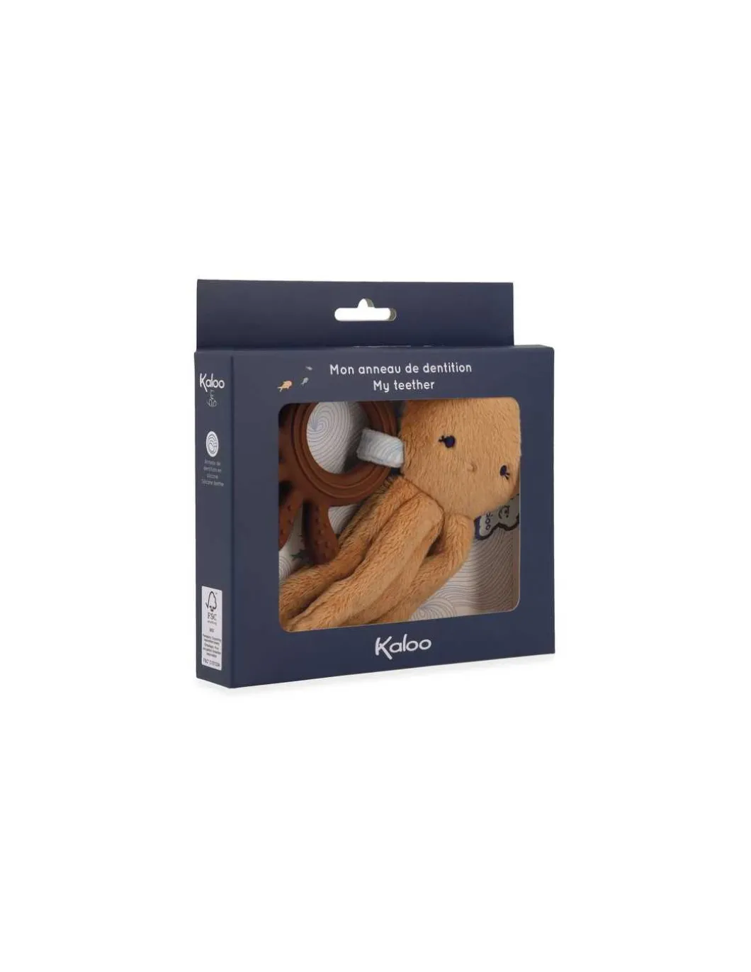 Anneau de dentition Poulpe Petit Calme - Kaloo