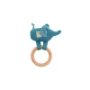 Anneau hochet bois éléphant Sous mon baobab - Moulin Roty